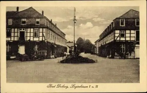 Ak Bad Driburg in Westfalen, Logierhäuser I. und II.