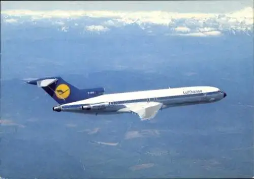 Ak Deutsches Passagierflugzeug, Lufthansa, Boeing B 727 Europa Jet