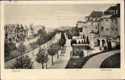 Ak Aachen, Nizza-Allee