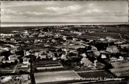 Ak Nordseebad Sankt Peter Ording, Panorama