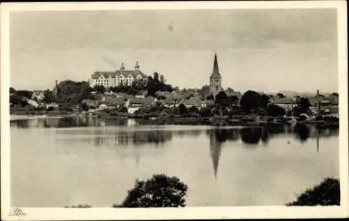 Ak Plön in Holstein, Blick übers Wasser