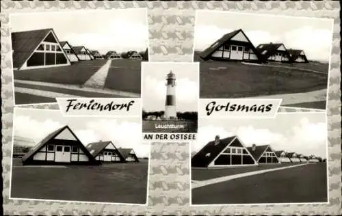 Ak Kronsgaard in Schleswig-Holstein, Feriendorf Golsmaas, Leuchtturm