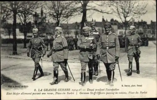 Foto Ak Deutsche Soldaten in Uniformen, Sendemast der Vermittlung, I WK