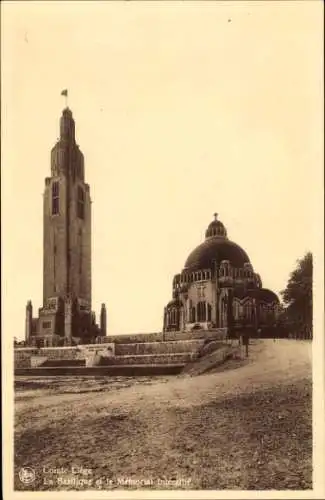 Ak Cointe Liège Lüttich Wallonien, Basilika, Memorial interallie