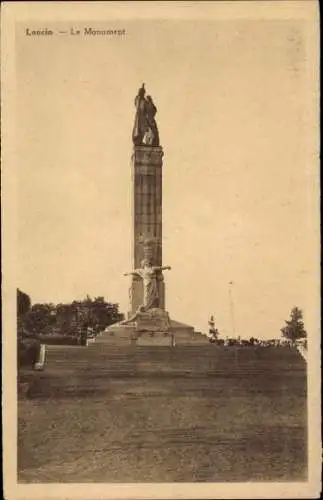 Ak Richtung Wallonie Lüttich, Fort Loncin, Denkmal