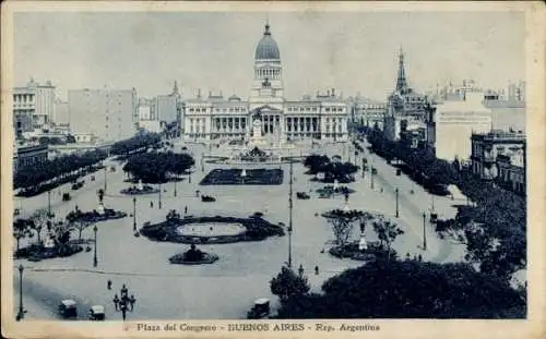 Ak Buenos Aires Argentinien, Congress Plaza