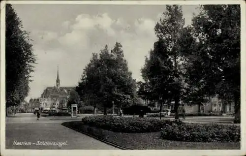 Ak Haarlem Nordholland Niederlande, Schotersingel