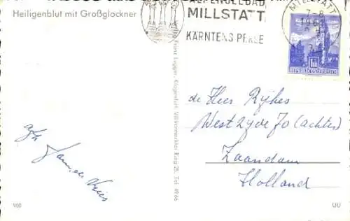 Ak Heiligenblut am Großglockner in Kärnten, Teilansicht, Kirche