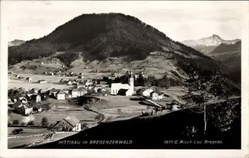 Ak Hittisau im Bregenzerwald Vorarlberg, Gesamtansicht