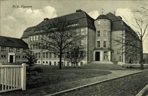 Ak Zeitz im Burgenlandkreis, Lyzeum