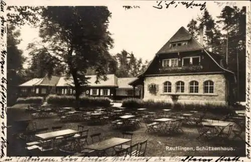 Ak Reutlingen in Württemberg, Schützenhaus