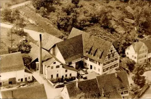 Ak Bodelshausen in Württemberg, Lindenbrauerei Egerter