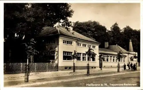 Ak Heilbronn am Neckar, Trappensee Restaurant