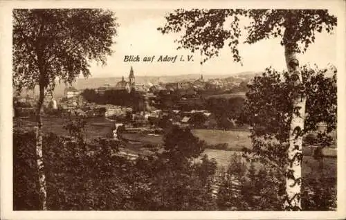 Ak Adorf im Vogtland, Gesamtansicht