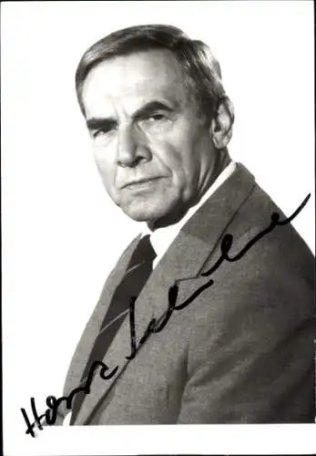 Ak Schauspieler Horst Schulze, Portrait, Autogramm