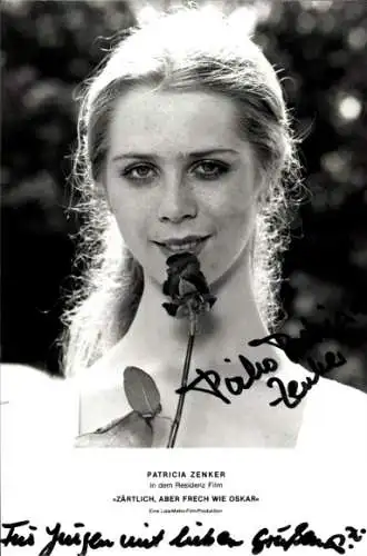 Ak Schauspielerin Patricia Zenker, Portrait, Autogramm