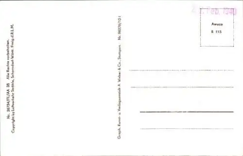 Ak Oberndorf Solms Hessen, Fliegeraufnahme