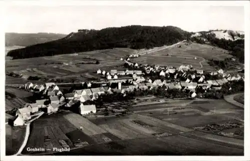 Ak Gosheim in Württemberg, Fliegeraufnahme