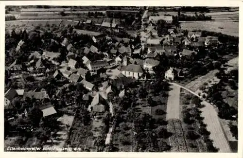 Ak Ettenheim in Baden, Fliegeraufnahme, Gasthaus zum Lamm