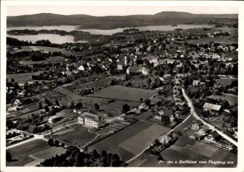 Ak Murnau am Staffelsee, Fliegeraufnahme