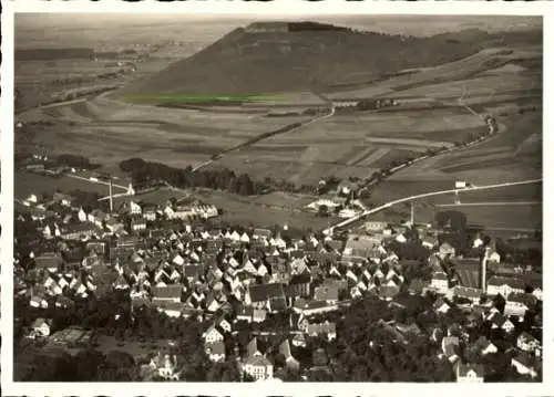 Ak Bopfingen im Ostalbkreis, Fliegeraufnahme