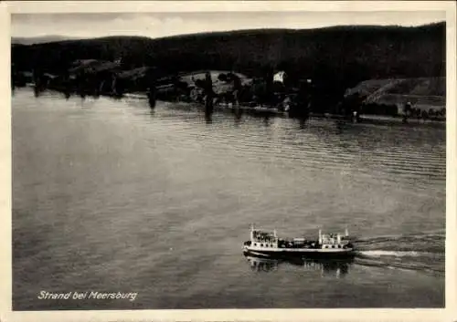 Ak Meersburg am Bodensee, Fliegeraufnahme