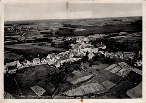 Ak Absberg in Mittelfranken, Fliegeraufnahme