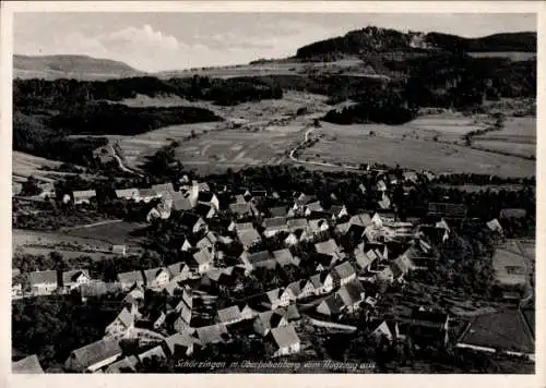 Ak Schörzingen Schömberg im Zollernalbkreis, Fliegeraufnahme