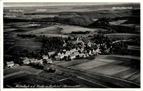 Ak Michelbach an der Heide Gerabronn, Kupferhof, Lendsiedel, Kirchberg, Morstein, Reiherhalde