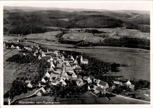 Ak Tigerfeld Pfronstetten in Baden Württemberg, Fliegeraufnahme