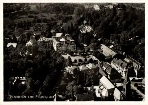 Ak Badenweiler im Schwarzwald, Fliegeraufnahme