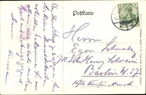 Ak Berlin Steglitz, Rodelbahn, Winteransicht