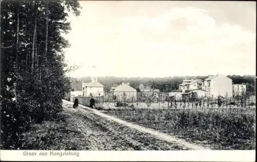 Ak Hangelsberg Grünheide in der Mark, Teilansicht