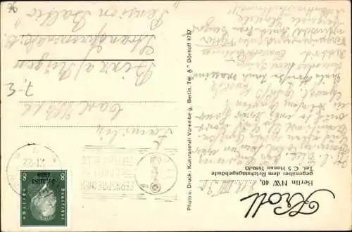 Ak Berlin Mitte, Kroll Garten, Restaurant