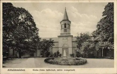 Ak Althaldensleben Haldensleben in Sachsen Anhalt, Kirche