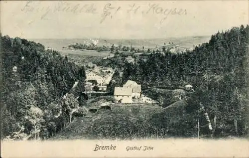 Ak Bremke Gleichen Landkreis Göttingen, Gasthof Jütte