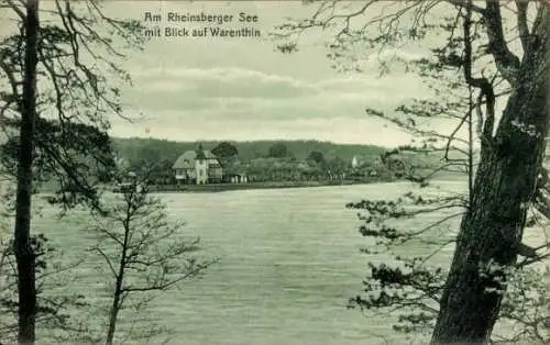 Ak Warenthin Linow Rheinsberg in der Mark, Rheinsberger See