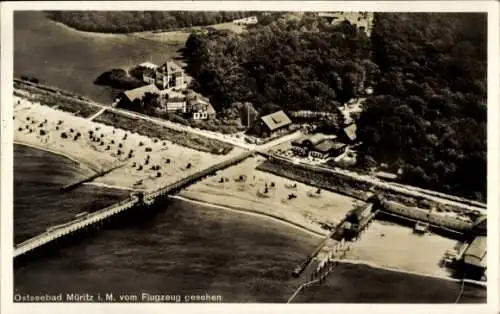 Ak Ostseebad Müritz Graal-Müritz, Luftbild