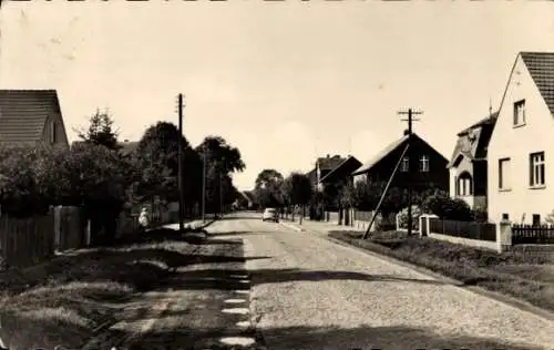 Ak Golbeck Kreis Osterburg, Bertkower Straße