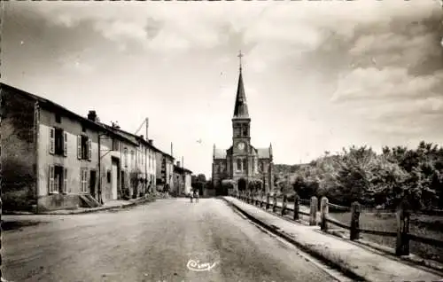 Ak Louppy sur Loison Meuse, Kirche