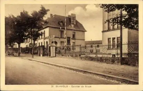 Ak Saint Avold Moselle, Quartier de Brack