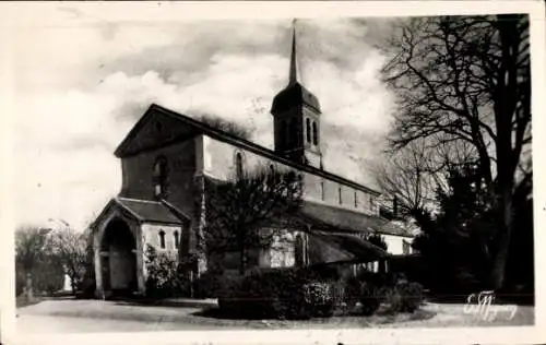 Ak Brolles Bois le Roi Seine et Marne, Kirche