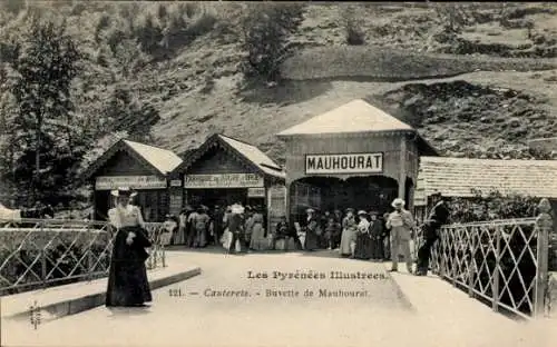 Ak Cauterets Hautes Pyrénées, Buvette de Mauhourat