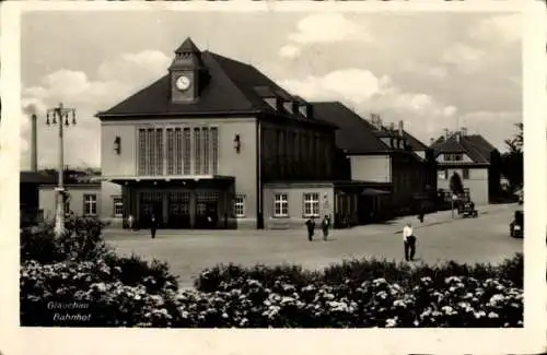 Ak Glauchau in Sachsen, Bahnhof