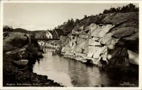 Ak Kragerø Norwegen, Eidkilkanalen, Skatoy