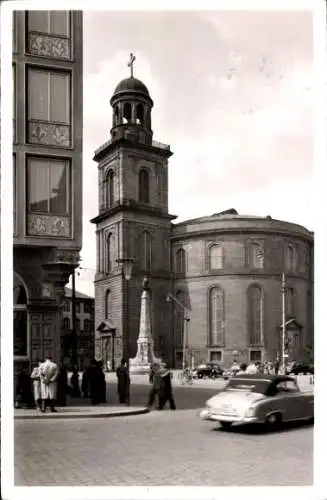 Ak Frankfurt am Main, Paulskirche, Römer