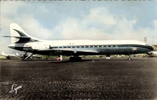 Ak Französisches Passagierflugzeug, SE 210 Caravelle, Air France