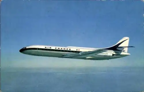 Ak Französisches Passagierflugzeug, Air France, Caravelle