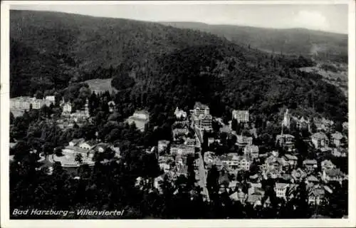 Ak Bad Harzburg am Harz, Villenviertel