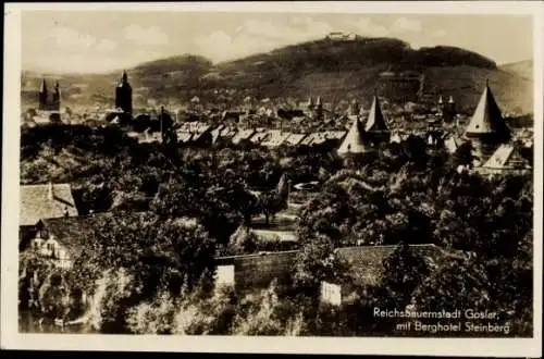 Ak Goslar am Harz, Reichsbauernstadt, Berghotel Steinberg